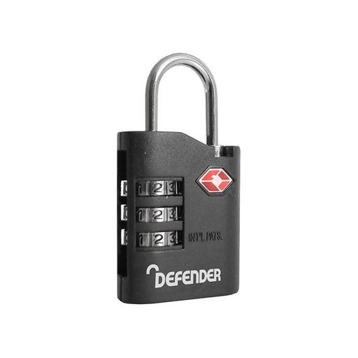 DEFENDER TSA Combination Padlock Heavy Duty Security