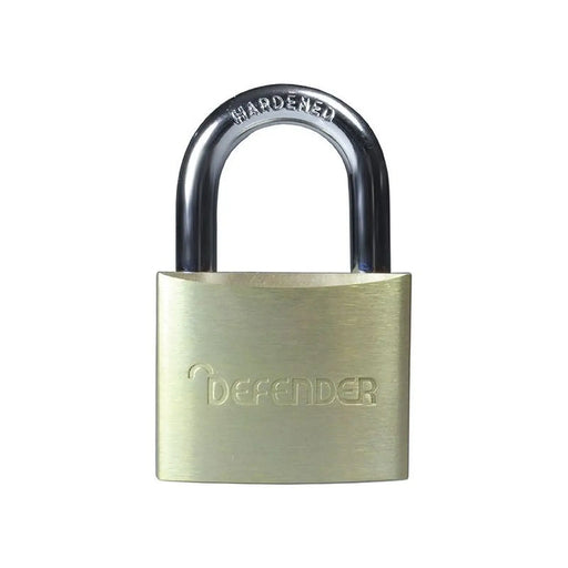DEFENDER Aluminium Padlock 40mm with Hardened Steel Shackle