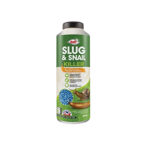 DOFF Slug & Snail Killer 800g - Heavy Duty Pest Control