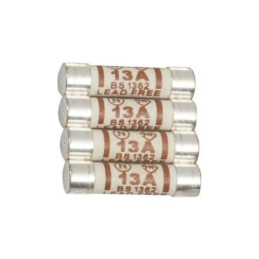 Deta Vimark 13A Fuse Pack of 4 Replacement Fuses