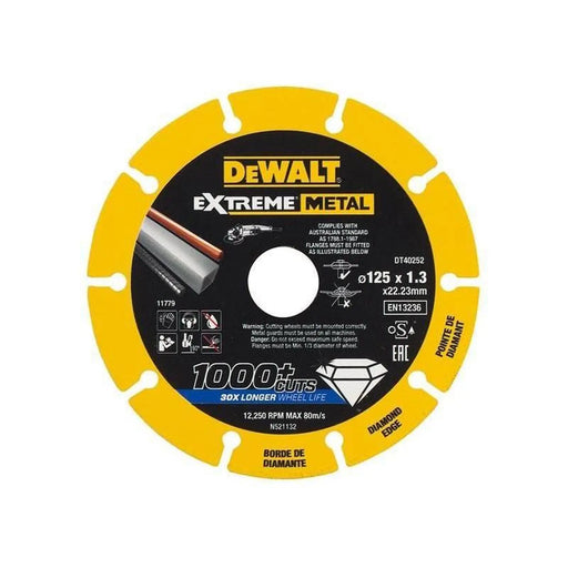 DeWalt DT40252 Extreme Diamond Cutting Disc 125mm