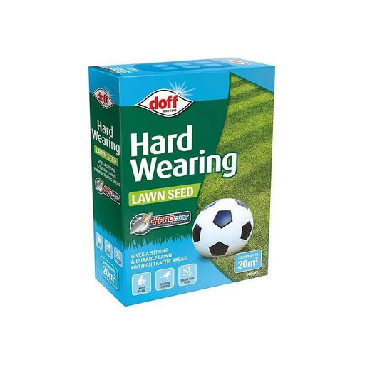 DOFF Hard Wearing Lawn Seed 500g - Durable & Weather Resistant