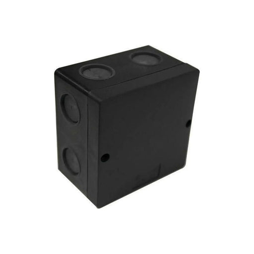 Dencon IP66 Junction Box Black 100 x 100mm