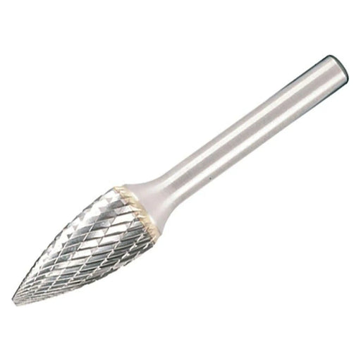 Dormer Solid Carbide Rotary Burr Bright Pointed Tree