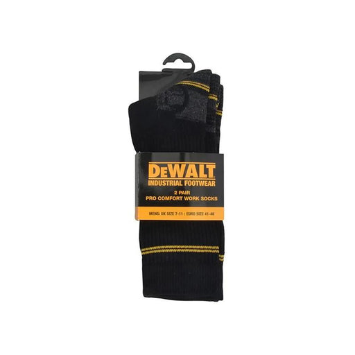 Dewalt Power Tools Pro Comfort Work Socks (Pack 2 Pairs)