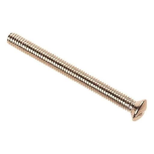 Dencon Nickel Plated Switch Socket Plate Screws