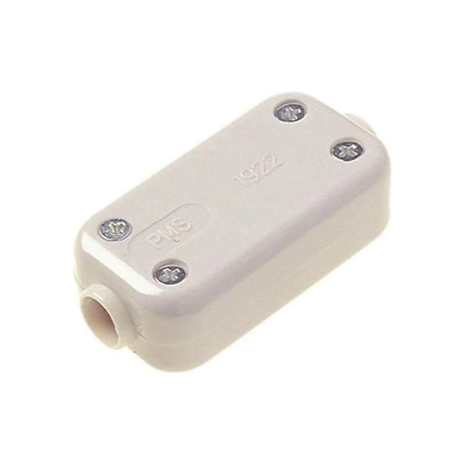 Dencon 2 Terminal Fixed Connector 5A White