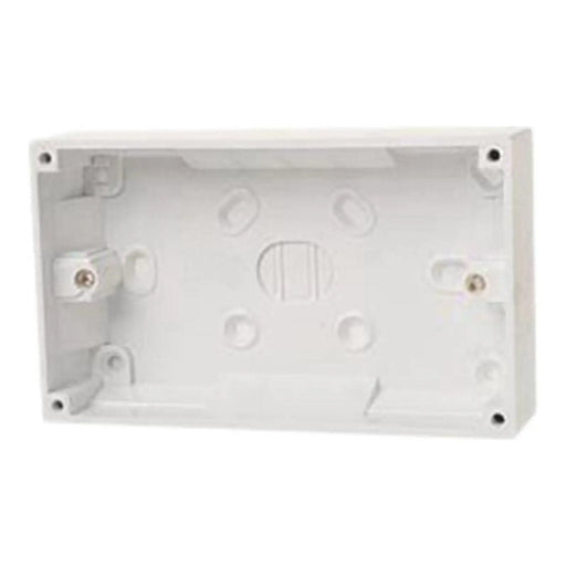 Dencon 2-Gang Pattress Box 28/32mm Electrical Fitting