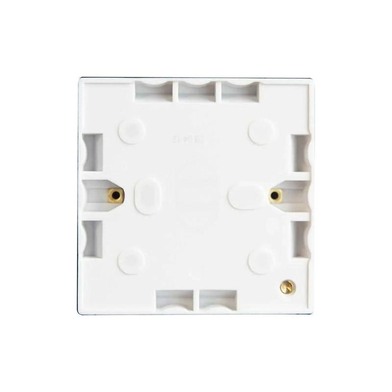 Dencon 1-Gang Pattress Box with Knockouts