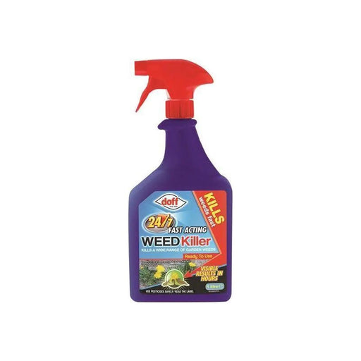 DOFF Superfast Weedkiller RTU 1L - Heavy Duty Garden Spray