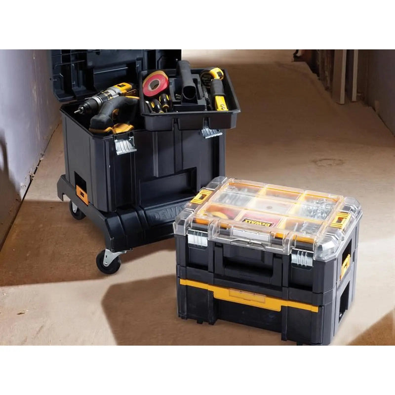 DEWALT Storage DeWalt TSTAK Carrier Base with 360° Swivel Wheels