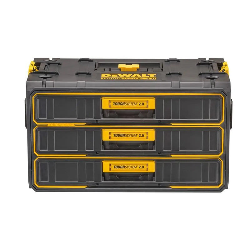 DEWALT Storage DeWalt TOUGHSYSTEM 2.0 Three-Drawer Unit with Ball-Bearing Slides