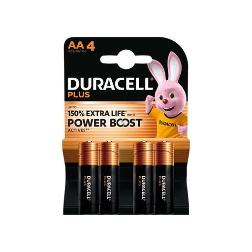 Duracell AA Cell Plus with Power Boost Batteries (Pack 4)