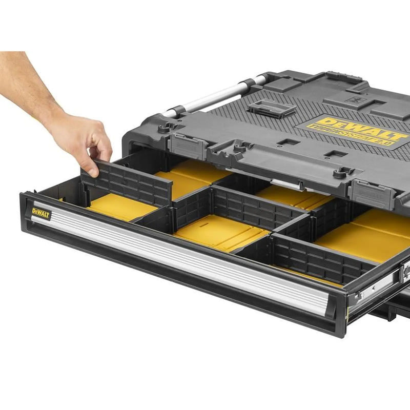 DEWALT Storage DeWalt TOUGHSYSTEM 2.0 DXL Shallow Drawer Unit