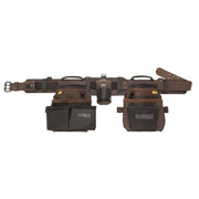 DEWALT Storage DeWalt Pro Leather Tool Rig with Hammer Loop and Pockets