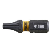 DeWALT Power Tools DeWalt Impact Driver Bits T15 x 25mm Heavy Duty