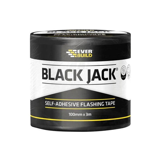 Everbuild Sika Black Jack Flashing Tape 100mm x 3m