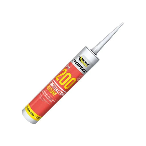 Everbuild Sika Everflex® LMA 200 Contractor's Silicone 295ml White