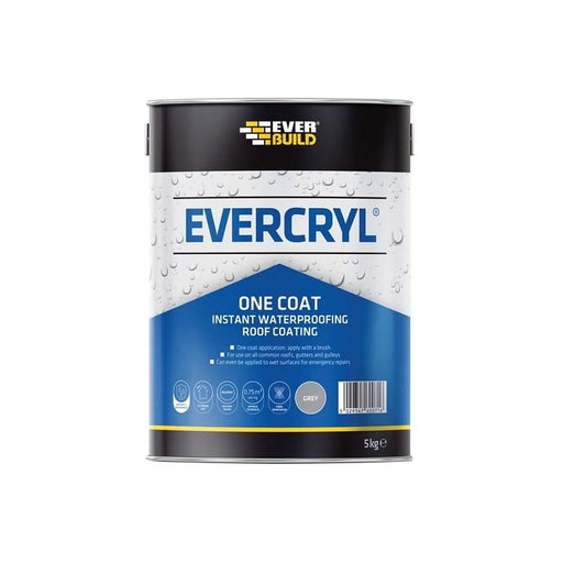 Everbuild Sika EVERCRYL® One Coat Grey 5kg