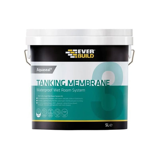 Everbuild Sika Aquaseal Waterproof Tanking Membrane