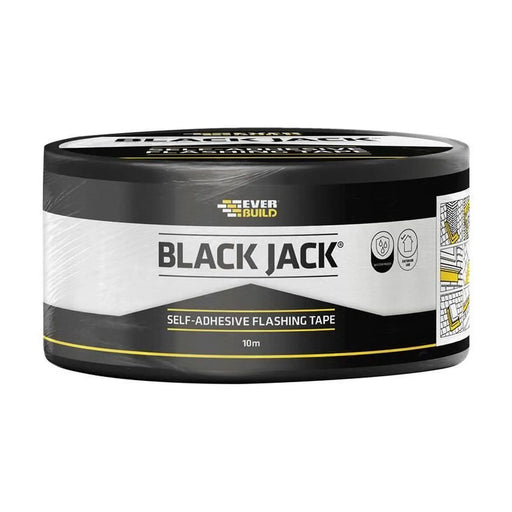 Everbuild Sika Black Jack Flashing Tape 75mm x 10m
