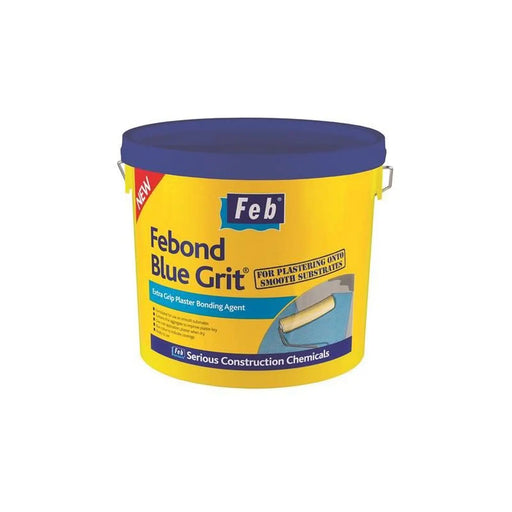 Everbuild Sika Febond Blue Grit Bonding Agent 5 Litre