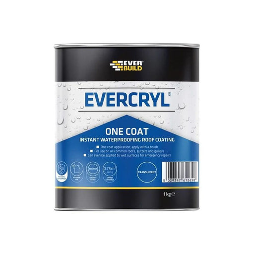 Everbuild Sika EVERCRYL One Coat Clear Roof Repair