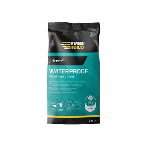 Everbuild Sika Jetcem Waterproofing Rapid Set Cement