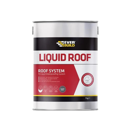 Everbuild Sika Aquaseal Liquid Roof 7kg Waterproofing