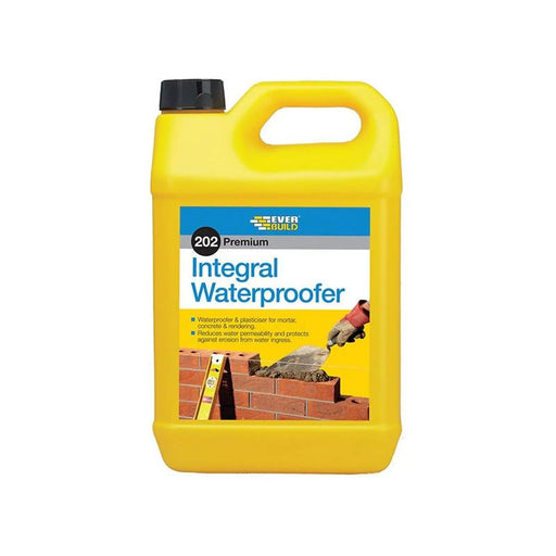 Everbuild Sika 202 Integral Liquid Waterproofer 5 litre