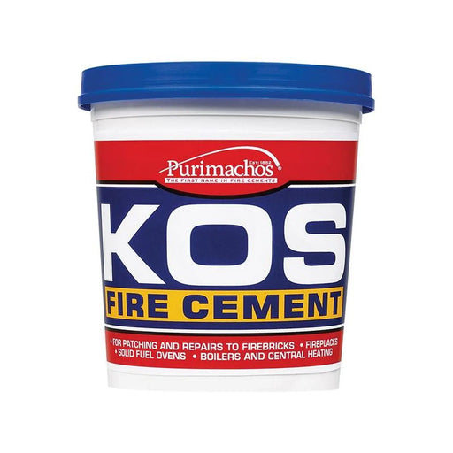 Everbuild Sika KOS Fire Cement Black 500g