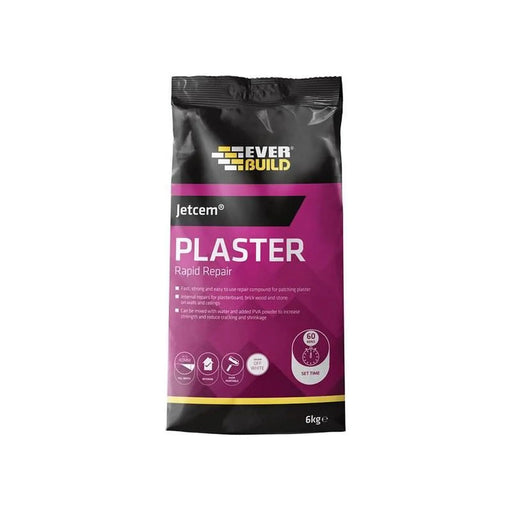 Everbuild Sika Jetcem Quick Set Patching Plaster 6kg