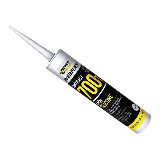Everbuild Sika 700T LMN Silicone Sealant Translucent 300ml