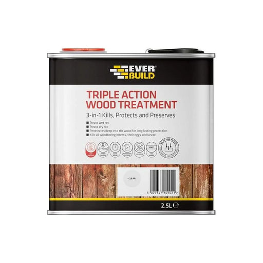 Everbuild Sika Triple Action Wood Treatment 2.5L