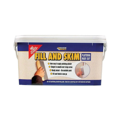 Everbuild Sika Fill & Skim Tub 5 Litre Heavy Duty