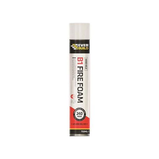 Everbuild Sika Fire Foam B1 750ml with Fire Retardant Properties