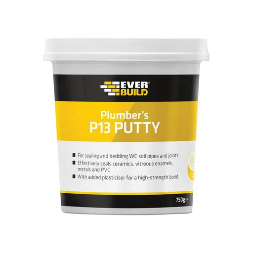 Everbuild Sika Plumber's Putty 750g Waterproof Sealing