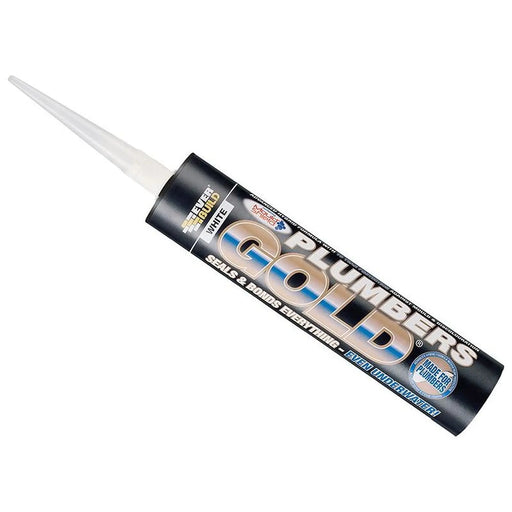 Everbuild Sika Plumber's Gold White Sealant 290ml