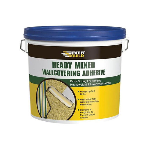 Everbuild Sika Ready Mixed Wallcovering Adhesive 4.5kg