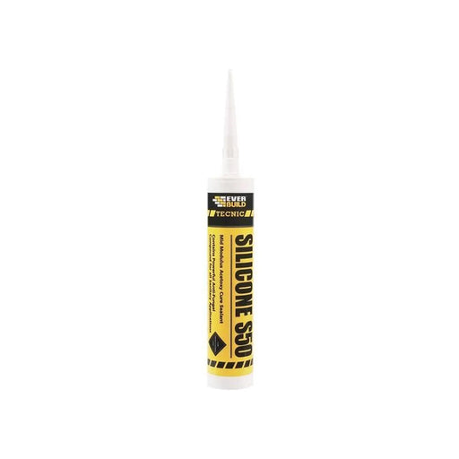Everbuild Sika Tecnic Silicone S50 Translucent Sealant