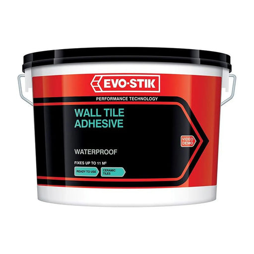 EVO-STIK Waterproof Wall Tile Adhesive 10L Heavy Duty