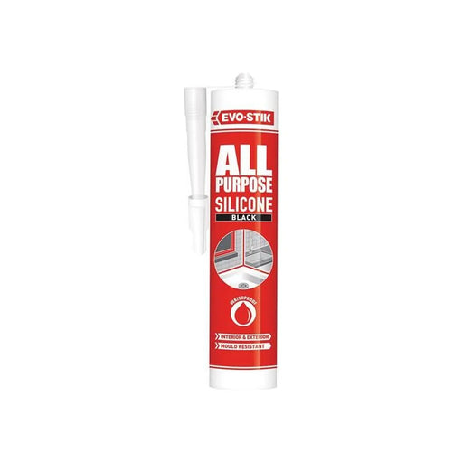 EVO-STIK All Purpose Flex Silicone Sealant Black