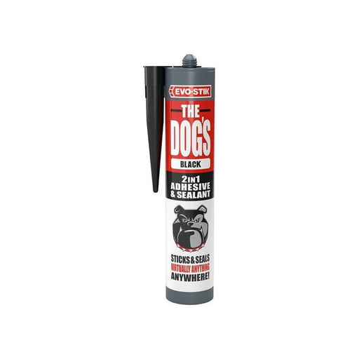 Evo-Stik The Dog's Multipurpose Adhesive & Sealant  Black 290ml