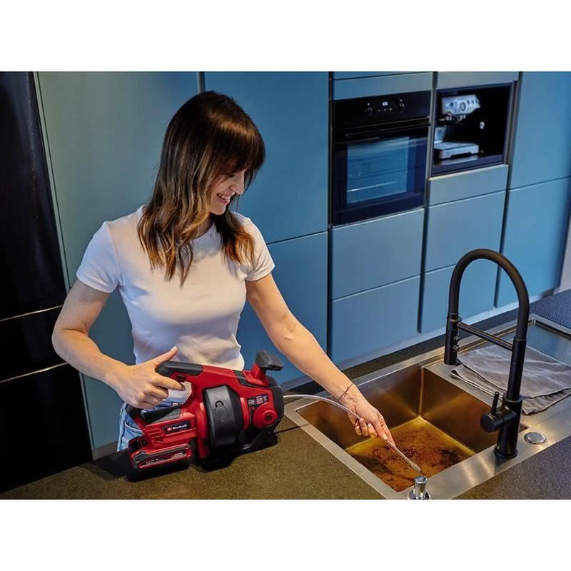 Einhell TE-DA 18/760 Li Drain Cleaner with Powerful Performance