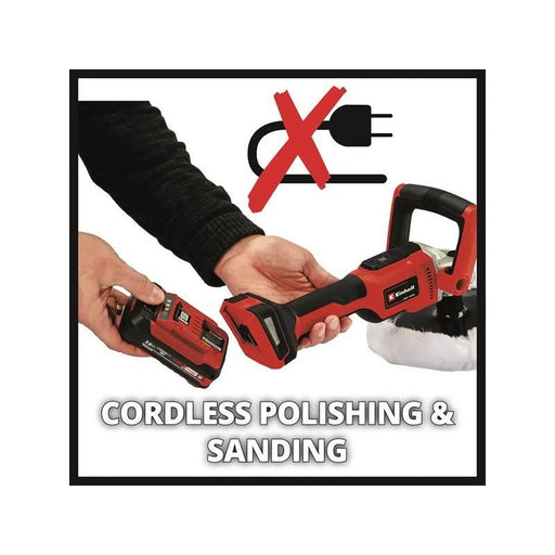 Einhell CE-CP 18/180 Li E-Solo Polisher 180mm