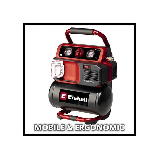 Einhell TE-AC 18/75 Li Power X-Change Air Compressor