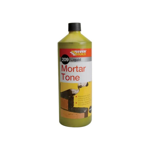 Everbuild Sika 209 Liquid Mortar Tone Black 1L