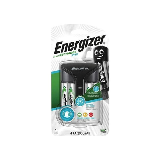 Energizer® Energizer Pro Charger with 4 AA 2000 mAh Rechargeable Batteries