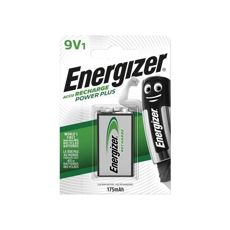 Energizer® Recharge Power Plus 9V Battery 175 mAh
