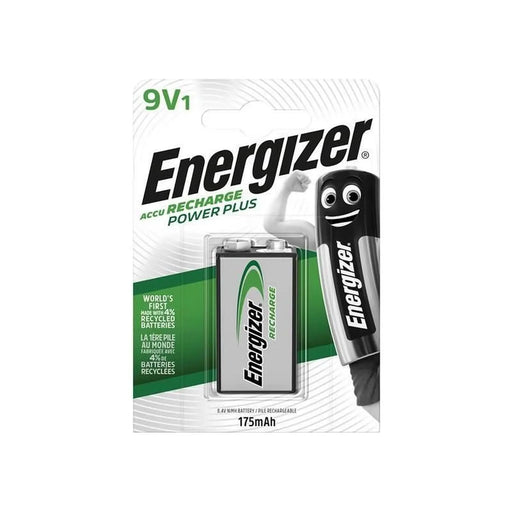 Energizer® Recharge Power Plus 9V Battery 175 mAh